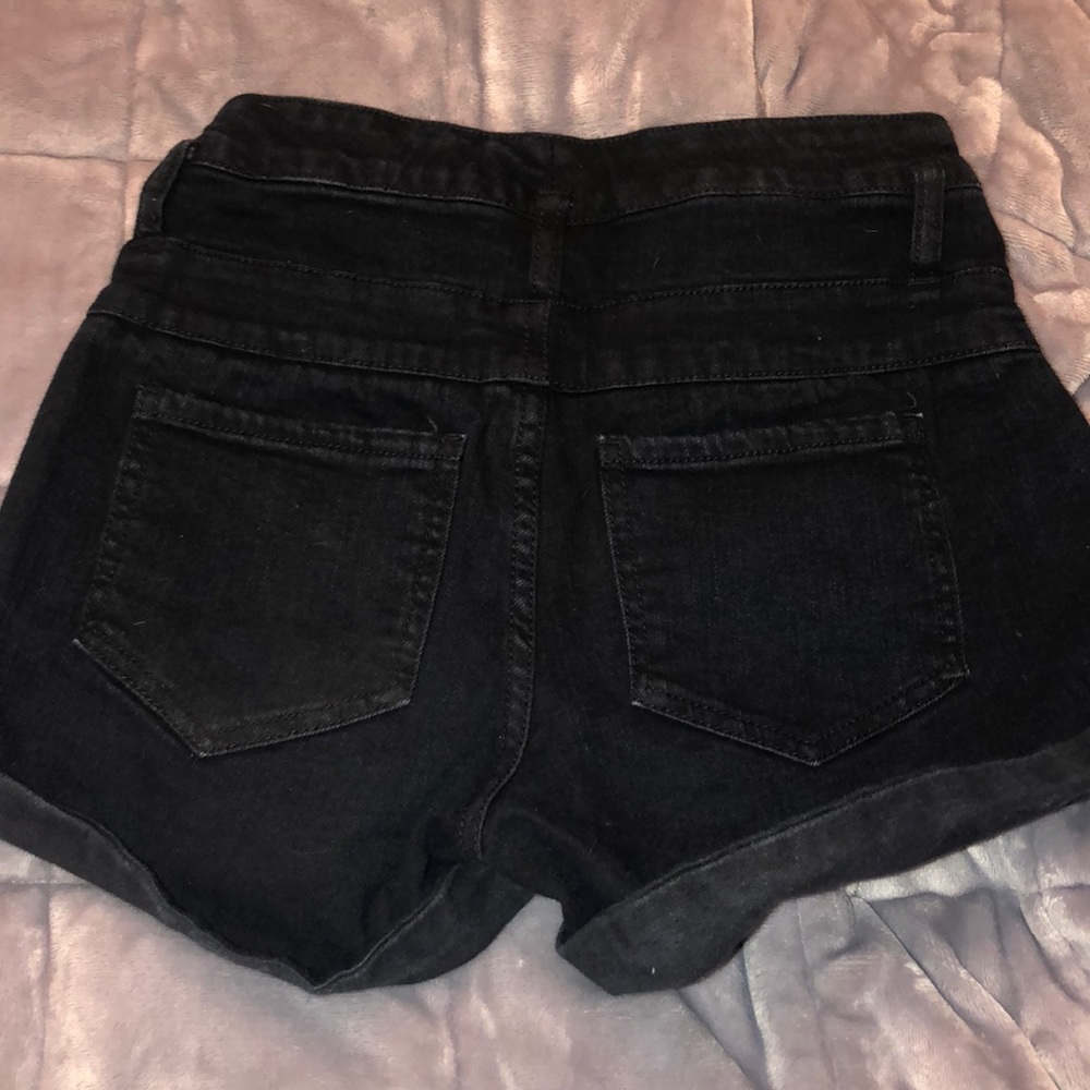 Black High Rise Short - Picture 3 of 3